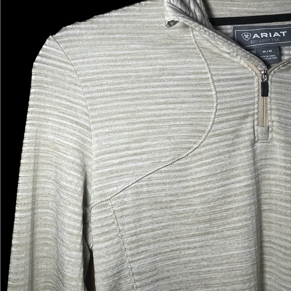 Ariat Shirt - Mens Cream Color - Size M - Picture 4 of 10